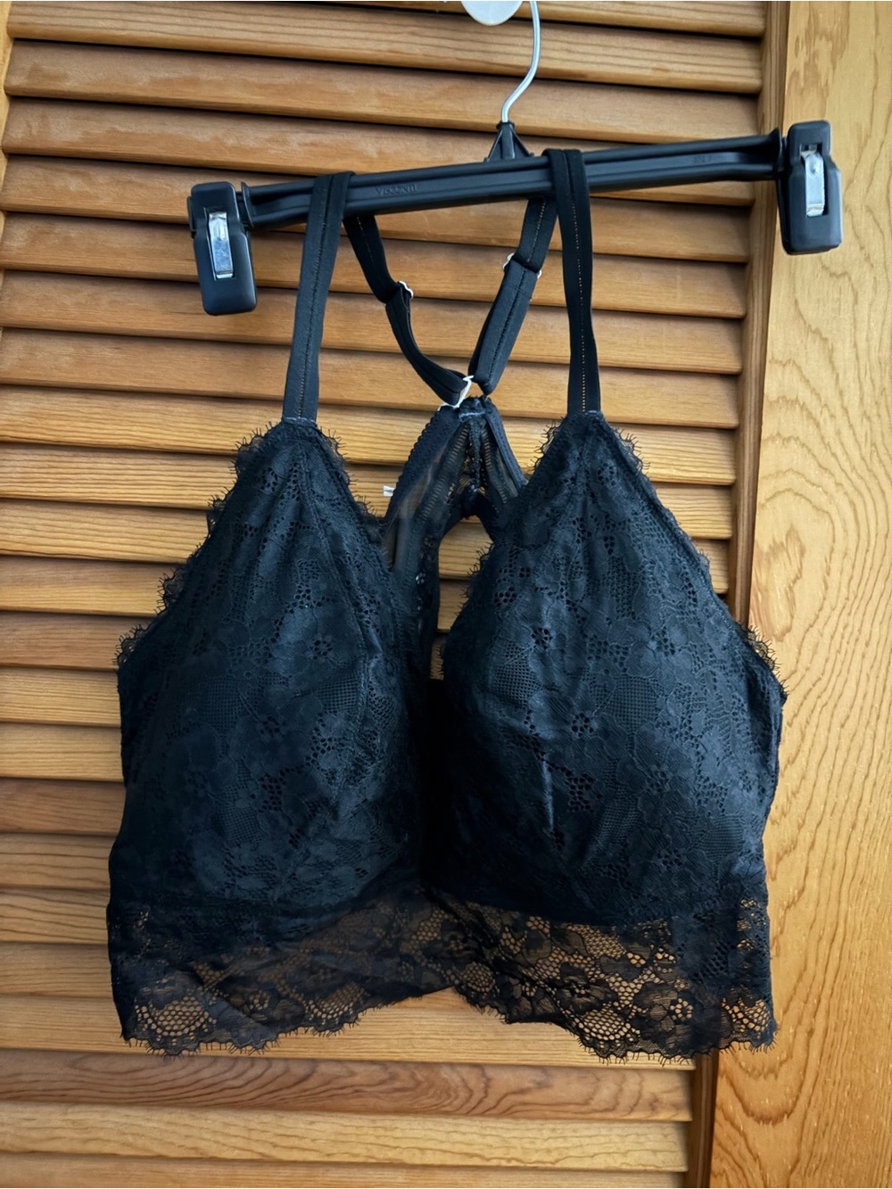 Aerie Lace Bralette in black size XL DD